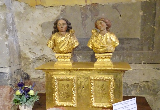 Reliquaire de Saint Assiscle et de Sainte Victoire