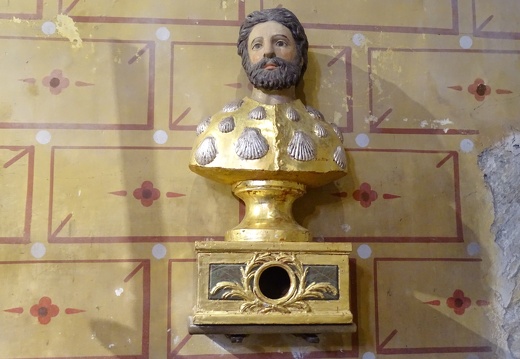 Buste reliquaire de Saint Jacques