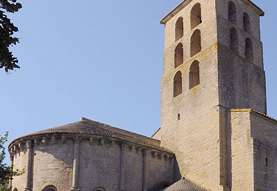 Chevet et clocher de l'église-cathédrale