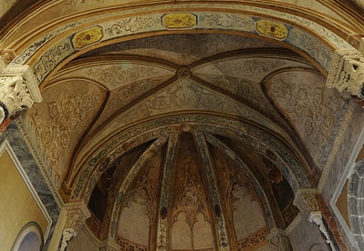 Voûtement de l'abside principale