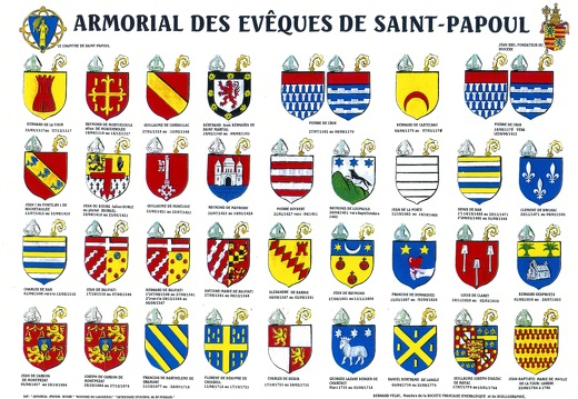 Armorial des évêques de Saint-Papoul